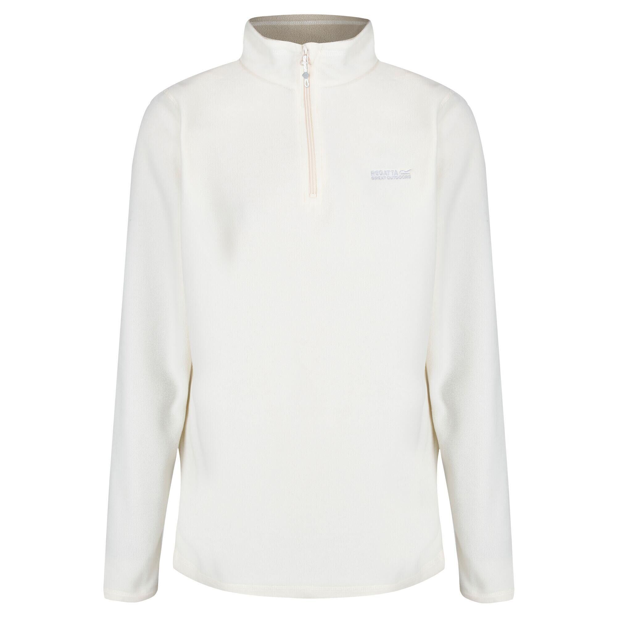 REGATTA Great Outdoors Womens/Ladies Sweetheart 1/4 Zip Fleece Top (Polar Bear)