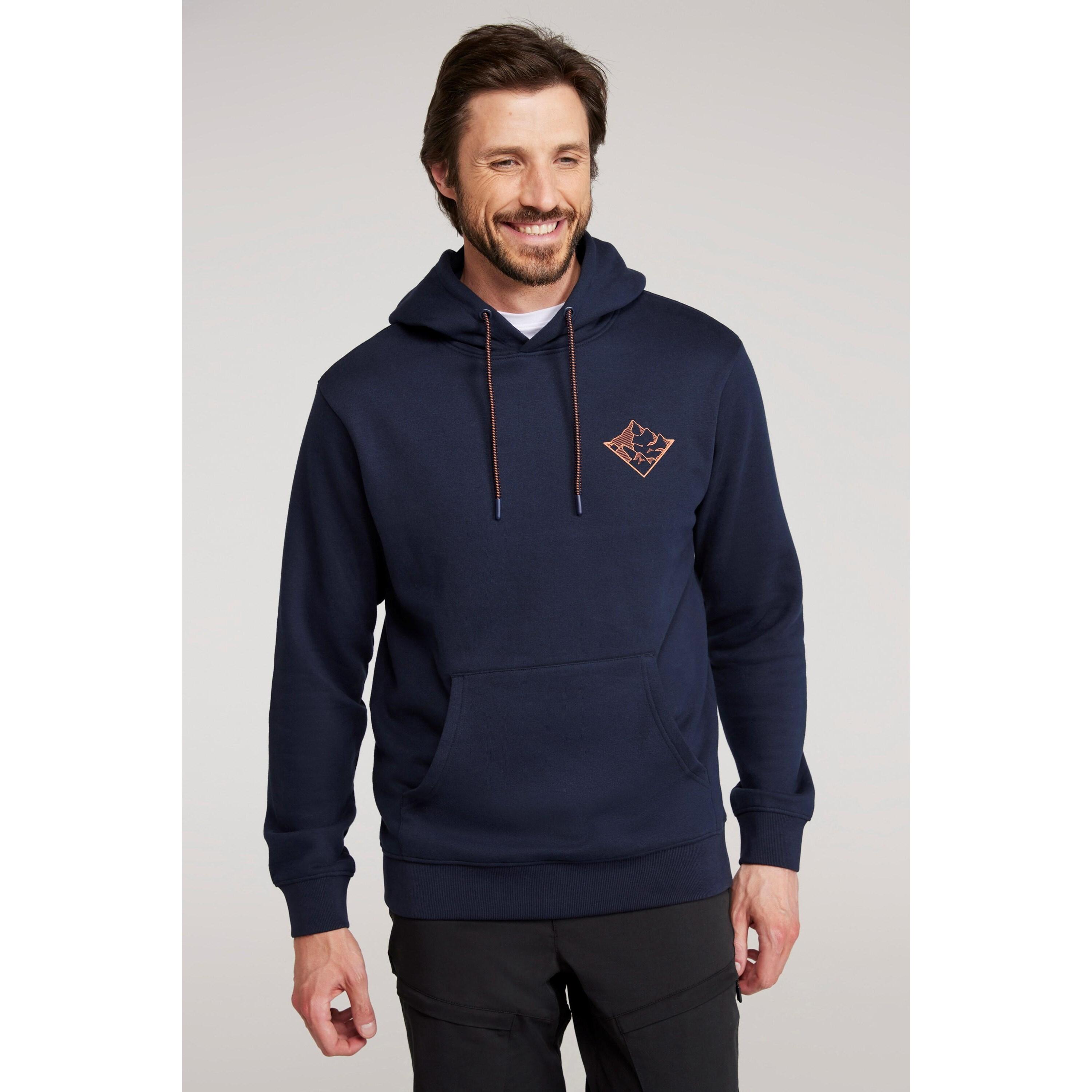MOUNTAIN WAREHOUSE Mens 3 Peaks Mountain Hoodie (Navy)