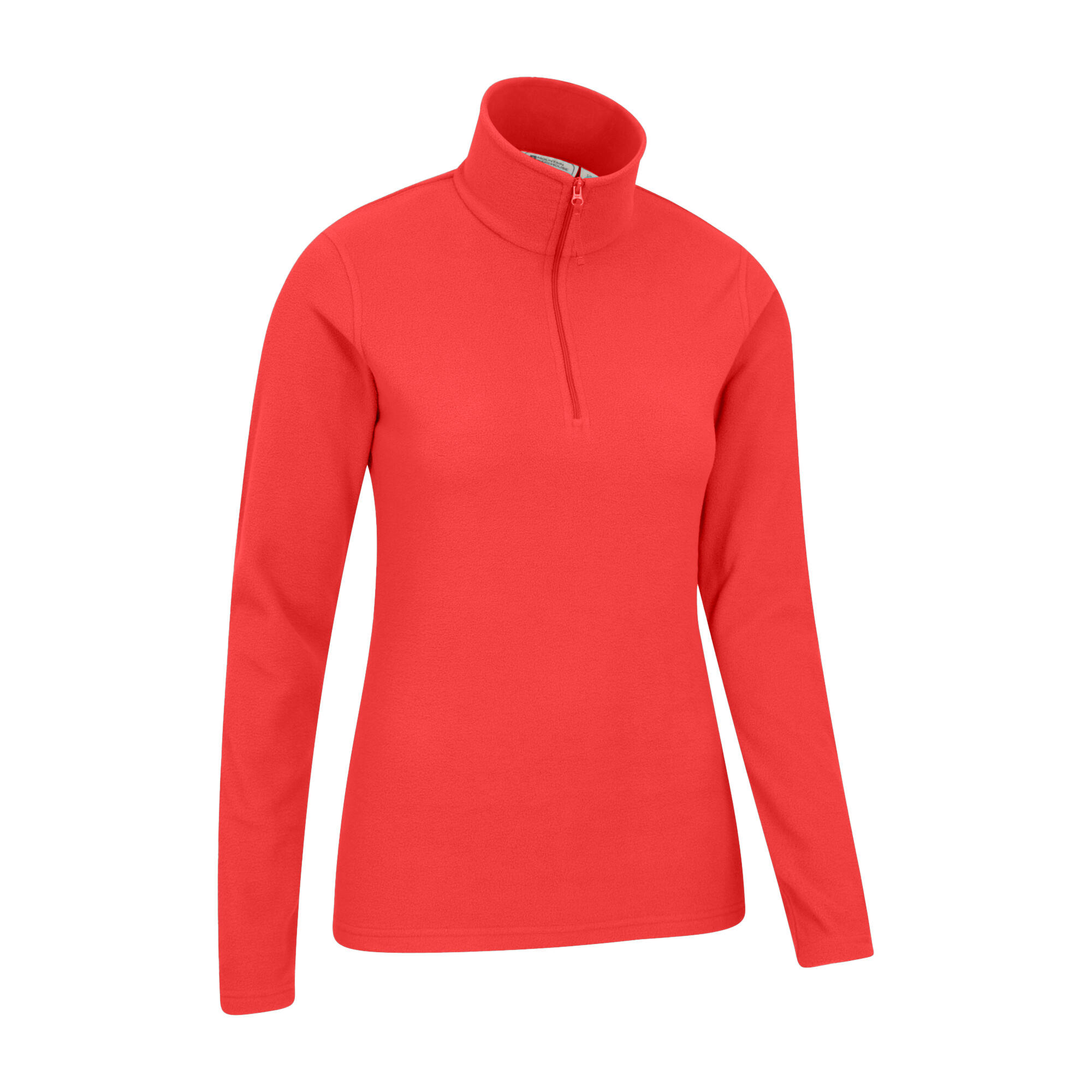 Felpa In Pile Donna Mountain Warehouse Camber II Rosso Attivo 3/4