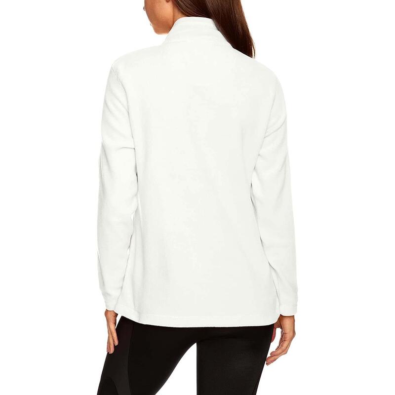 Great Outdoors Maglia In Pile Con Cerniera Corta Donna Regatta Sweetheart Bianco