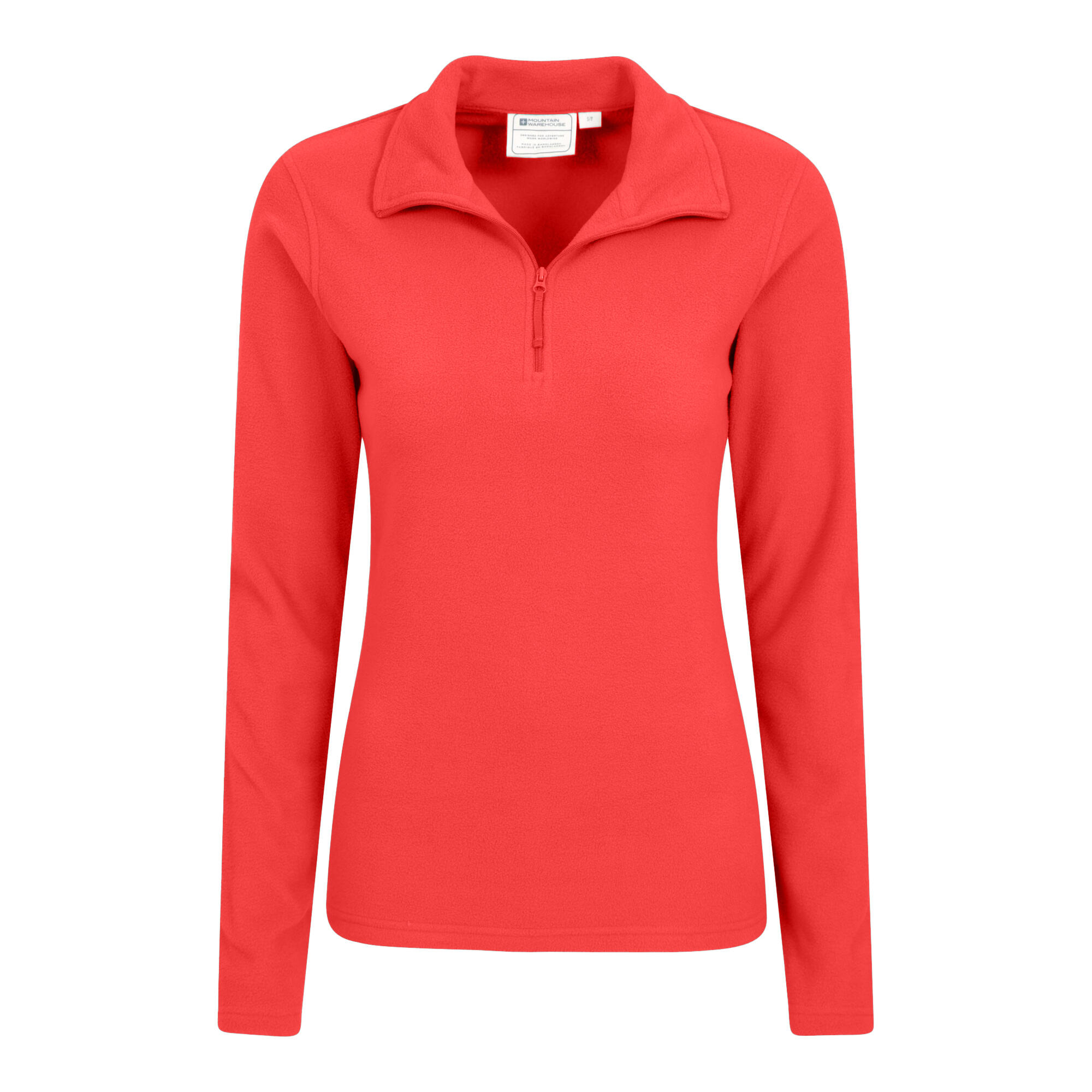 Felpa In Pile Donna Mountain Warehouse Camber II Rosso Attivo 4/4