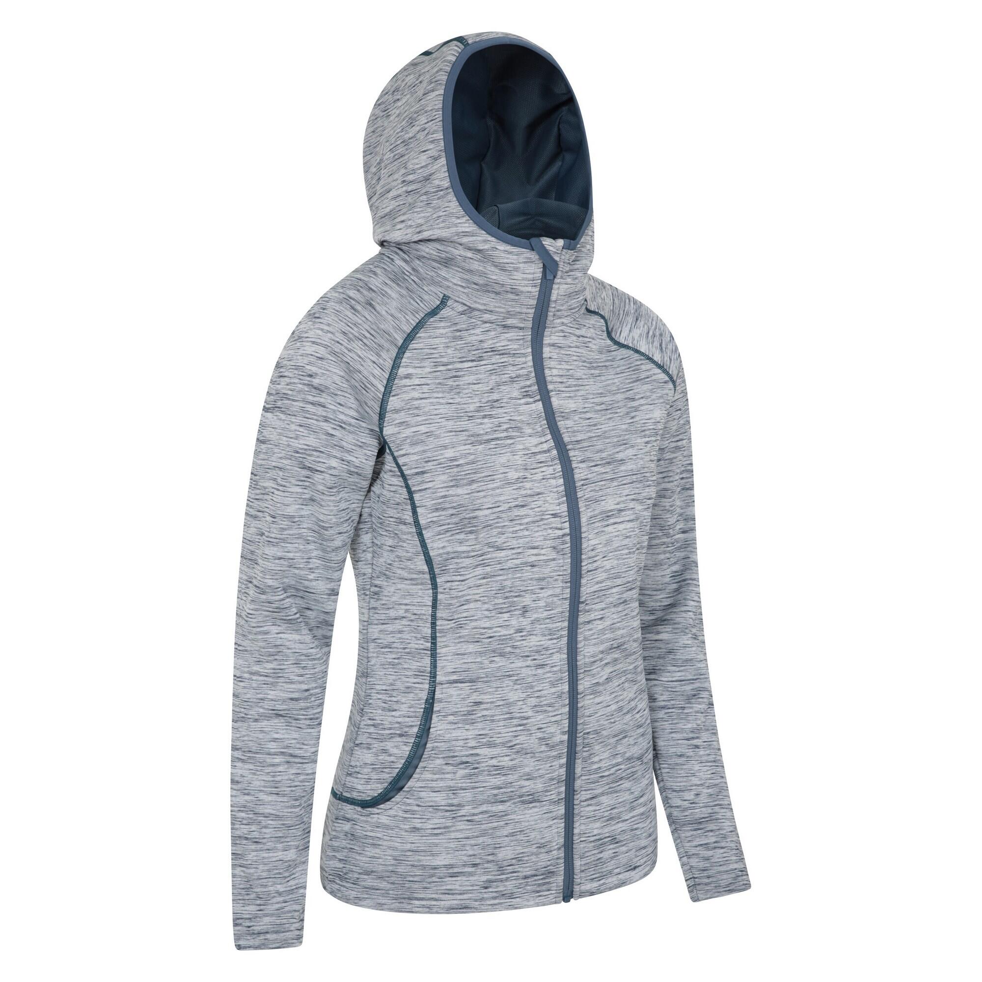 Womens/Ladies Dynamic Chakra IsoCool Hoodie (Petrol) 4/4
