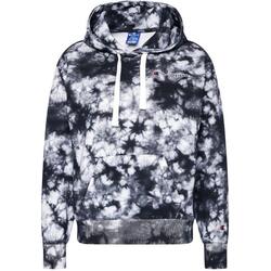 Sweat à capuche Champion femme Noir/Blanc S