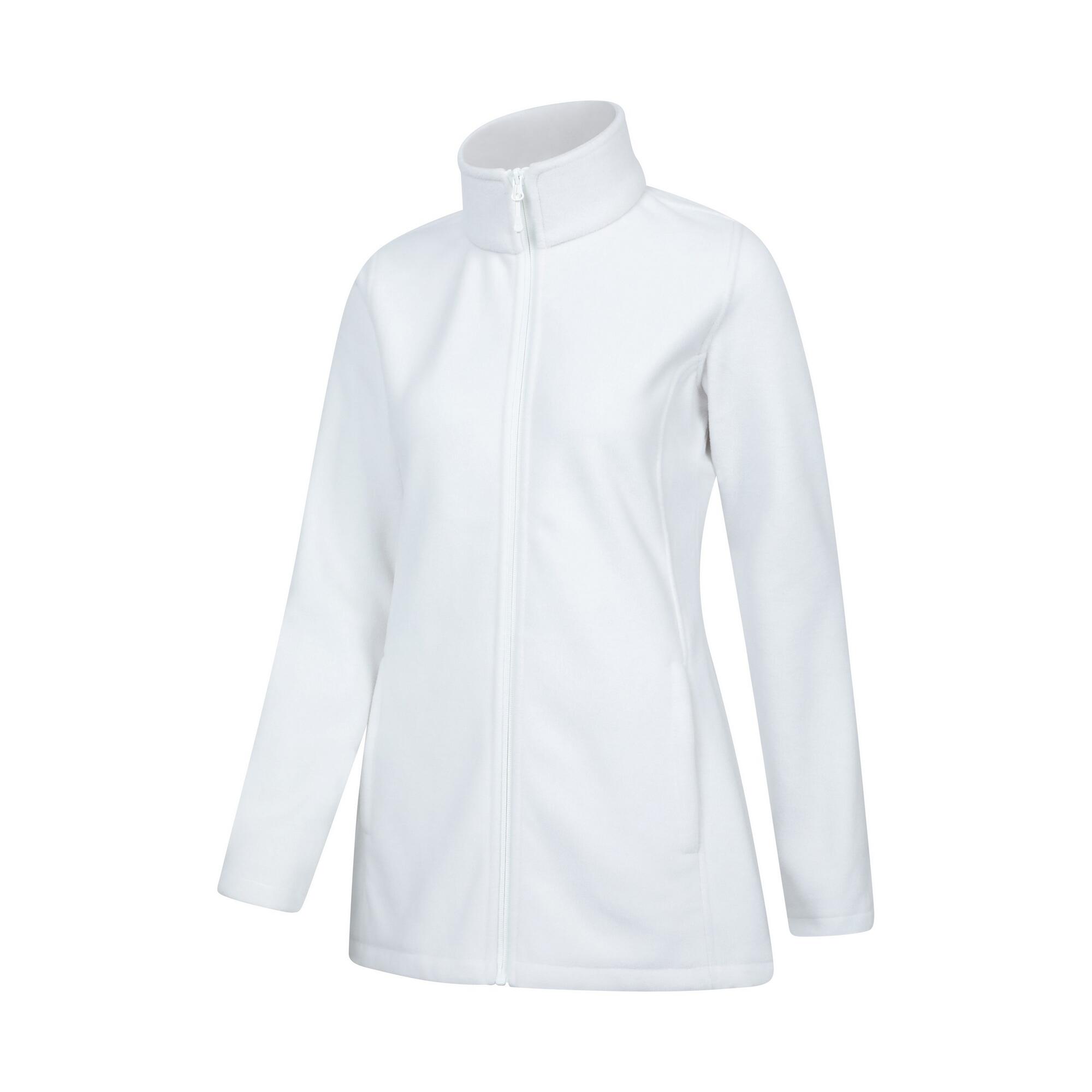 Giacca In Pile Linea Lunga Donna Mountain Warehouse Beige 3/4