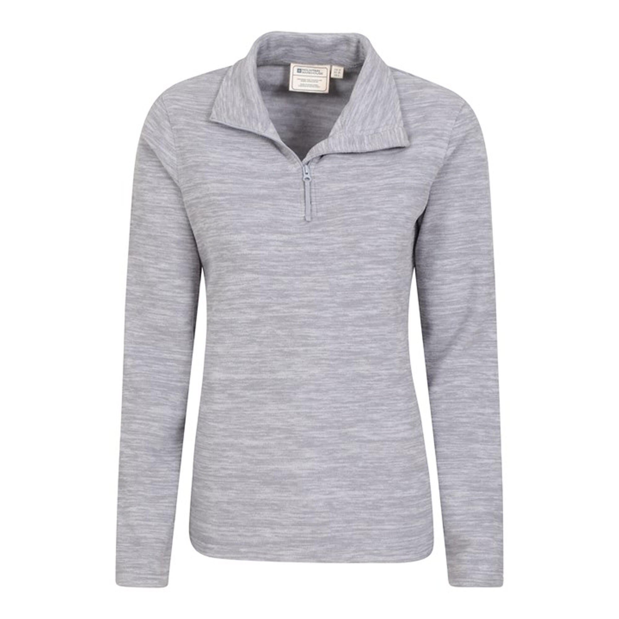 Felpa In Pile Donna Mountain Warehouse Snowdon Grigio 4/4