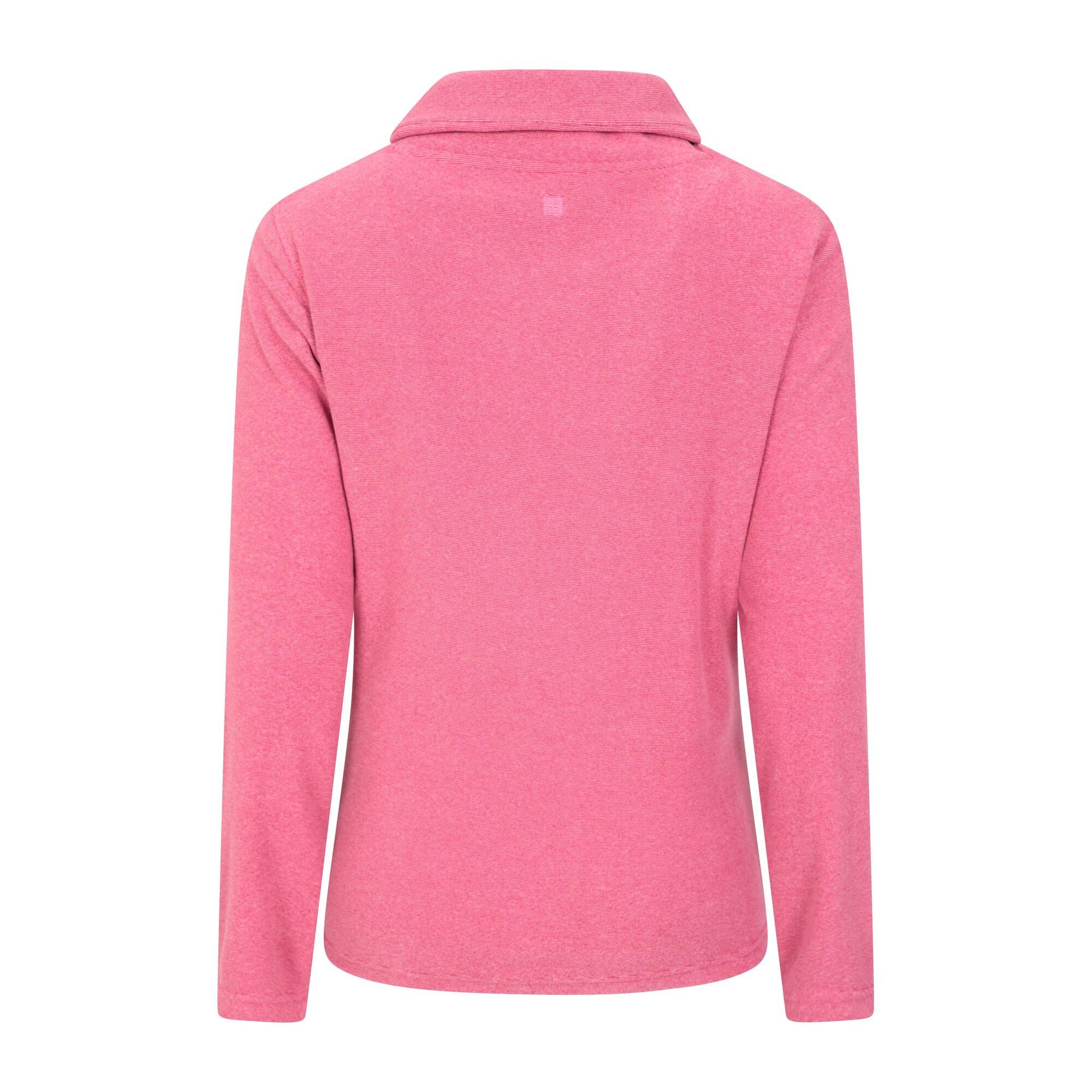 Felpa In Pile Collo A Cappuccio Donna Mountain Warehouse Hebridean Rosa Scuro 2/4