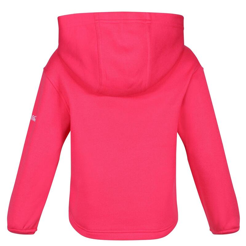 Felpa Con Cappuccio Peppa Pig Sopra La Testa Bambini Regatta Bright Blush