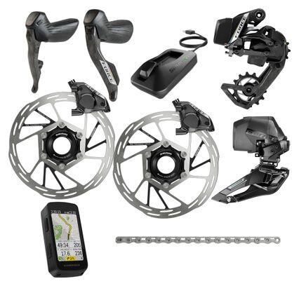 SRAM Gruppo Sram Force AXS E1 2x12V con Hammerhead Karoo