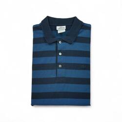 Reconditionné - Polo manches courtes Homme Marine - Bon État