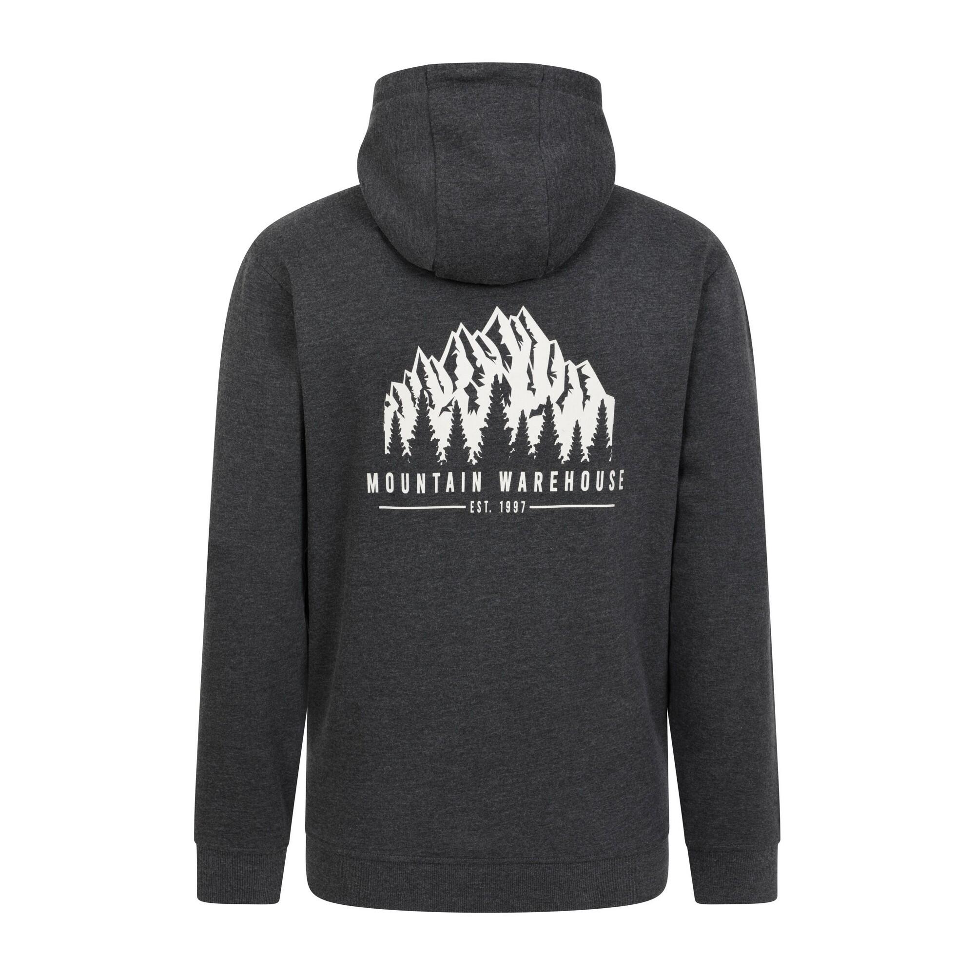 Sweat À Capuche Avec Cordons ADVENTURE Homme (Charbon) 2/4
