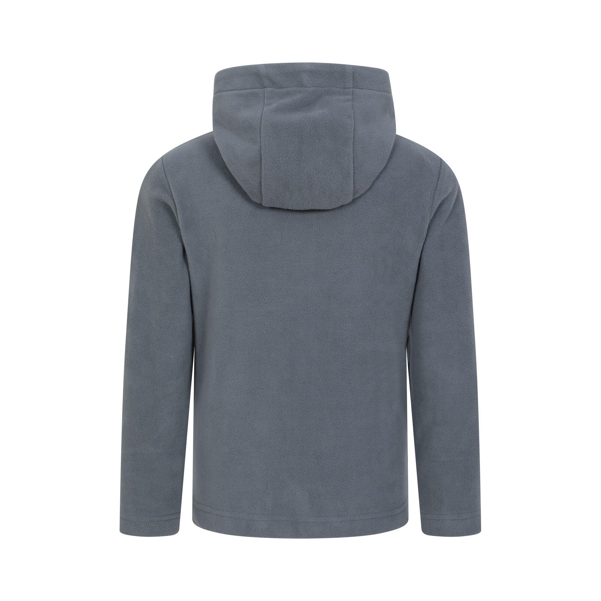 Childrens/Kids Camber II Fleece Hoodie (Grey) 2/4