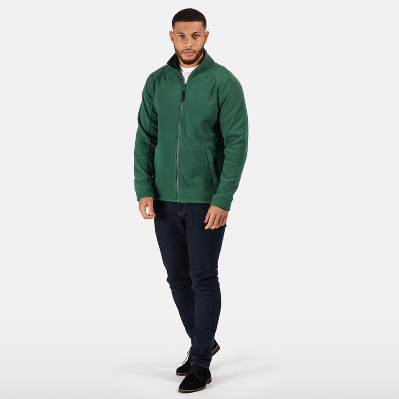 Thor III Veste polaire Homme (Vert bouteille)