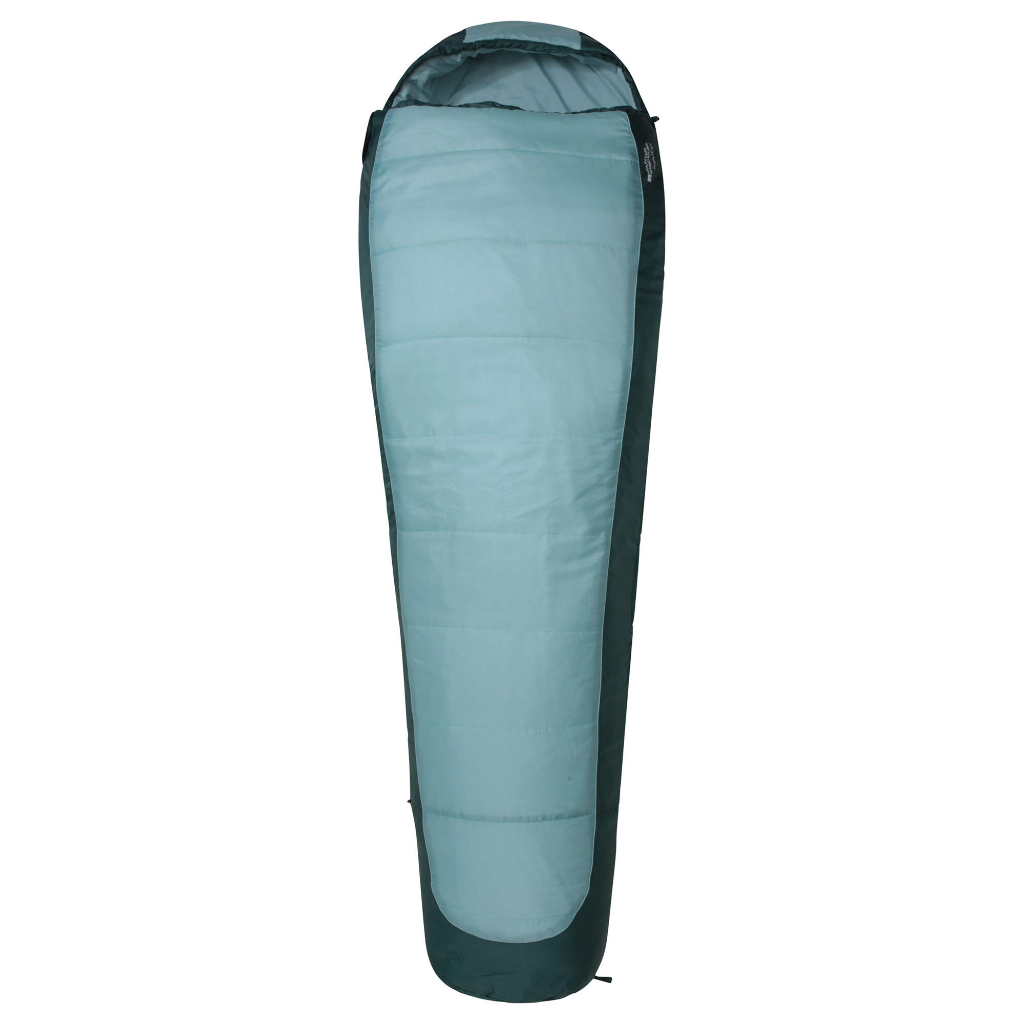 MOUNTAIN WAREHOUSE Microlite 700 215cm Mid Season Mummy Sleeping Bag (Teal)