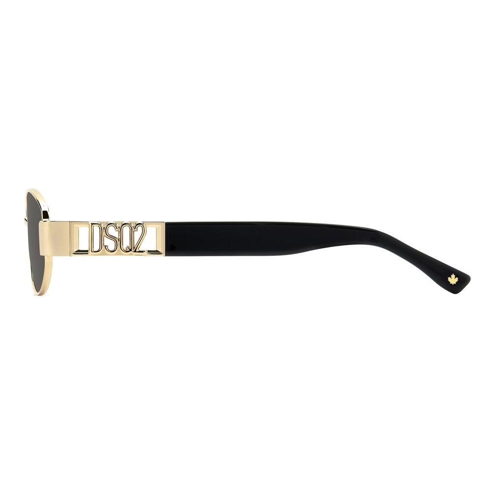 Zonnebril Dsquared2 D2 0155/S 000 van Metaal Heren 53 mm 3/4