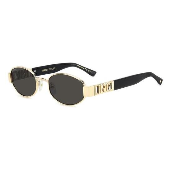 Zonnebril Dsquared2 D2 0155/S 000 van Metaal Heren 53 mm