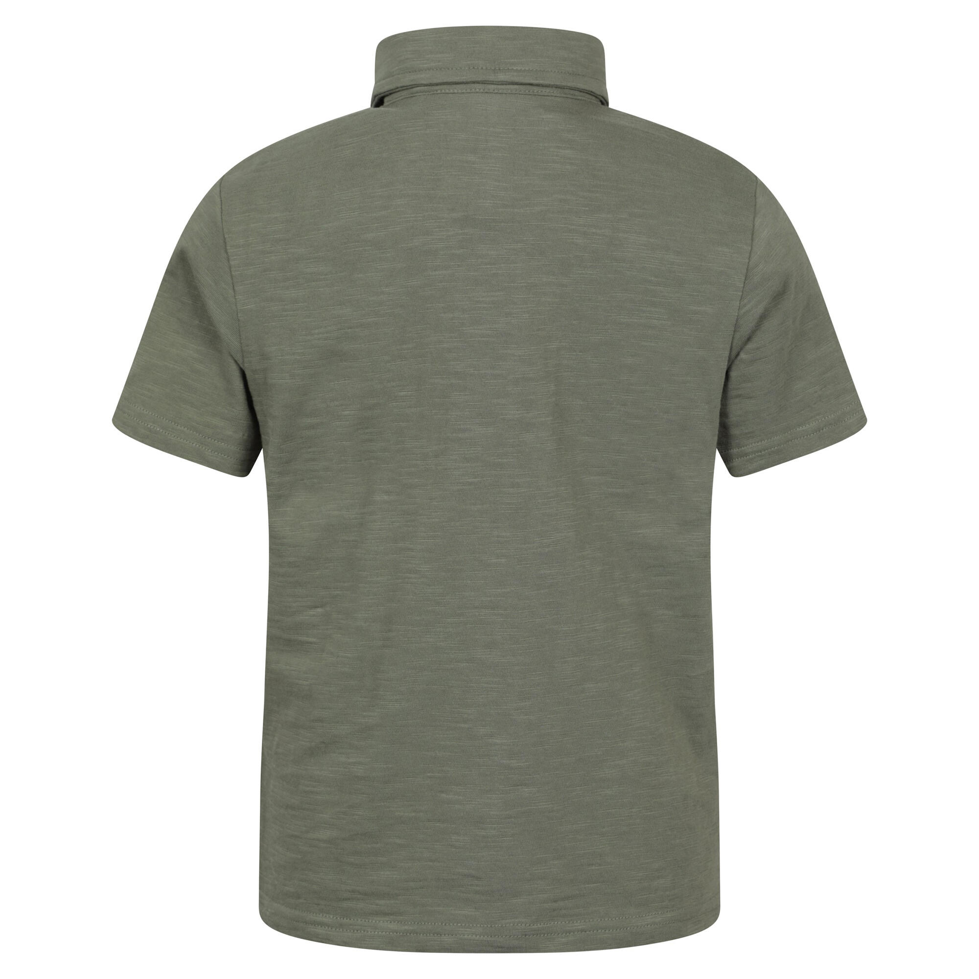 Polo SLUB Enfant (Vert) 2/4