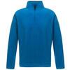 Heren Micro Zip Turtle Neck Fleece Sweater (Blauw)