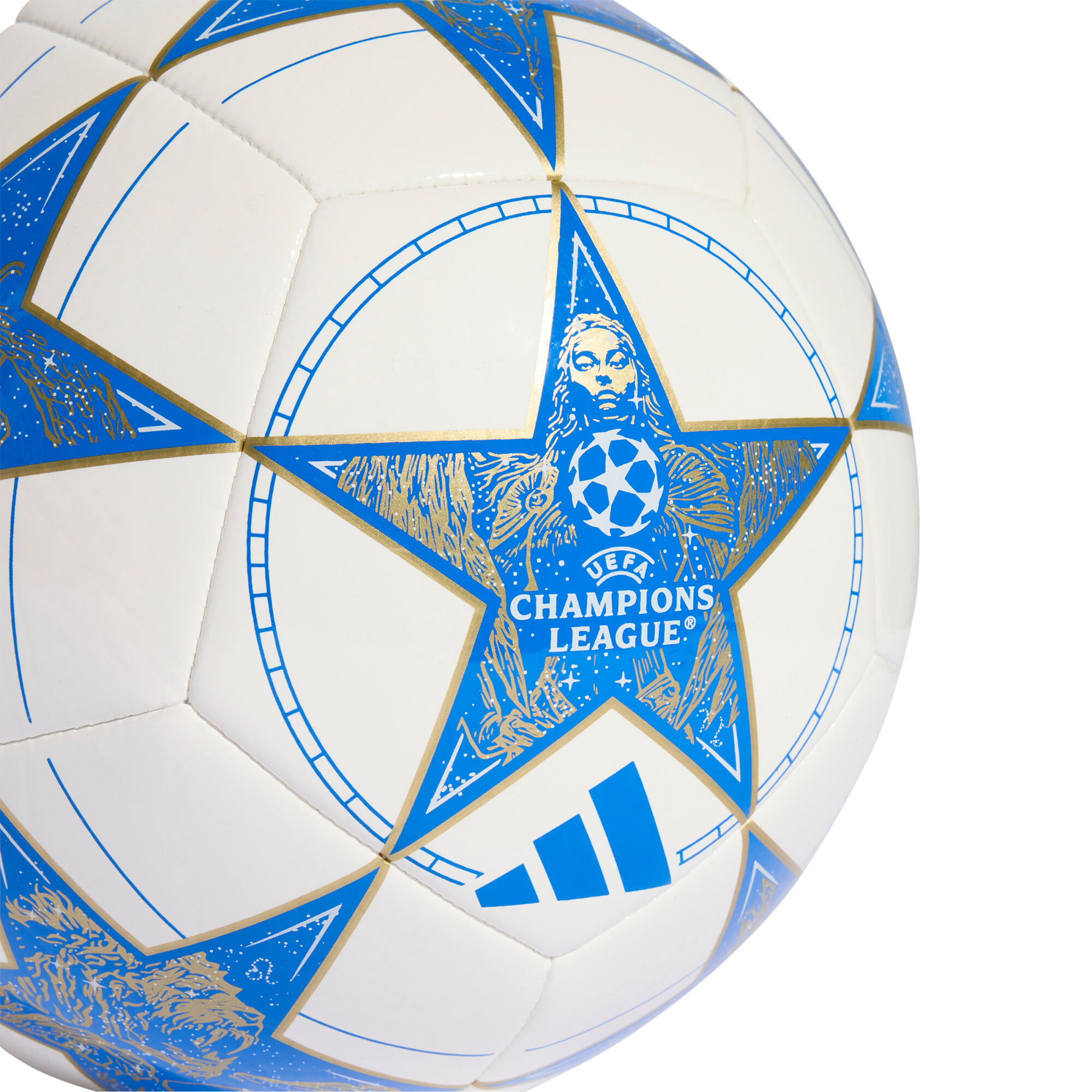 Uefa Champions League 2026 Club Voetbalbal Wit En Blauw Maat 4 6/7