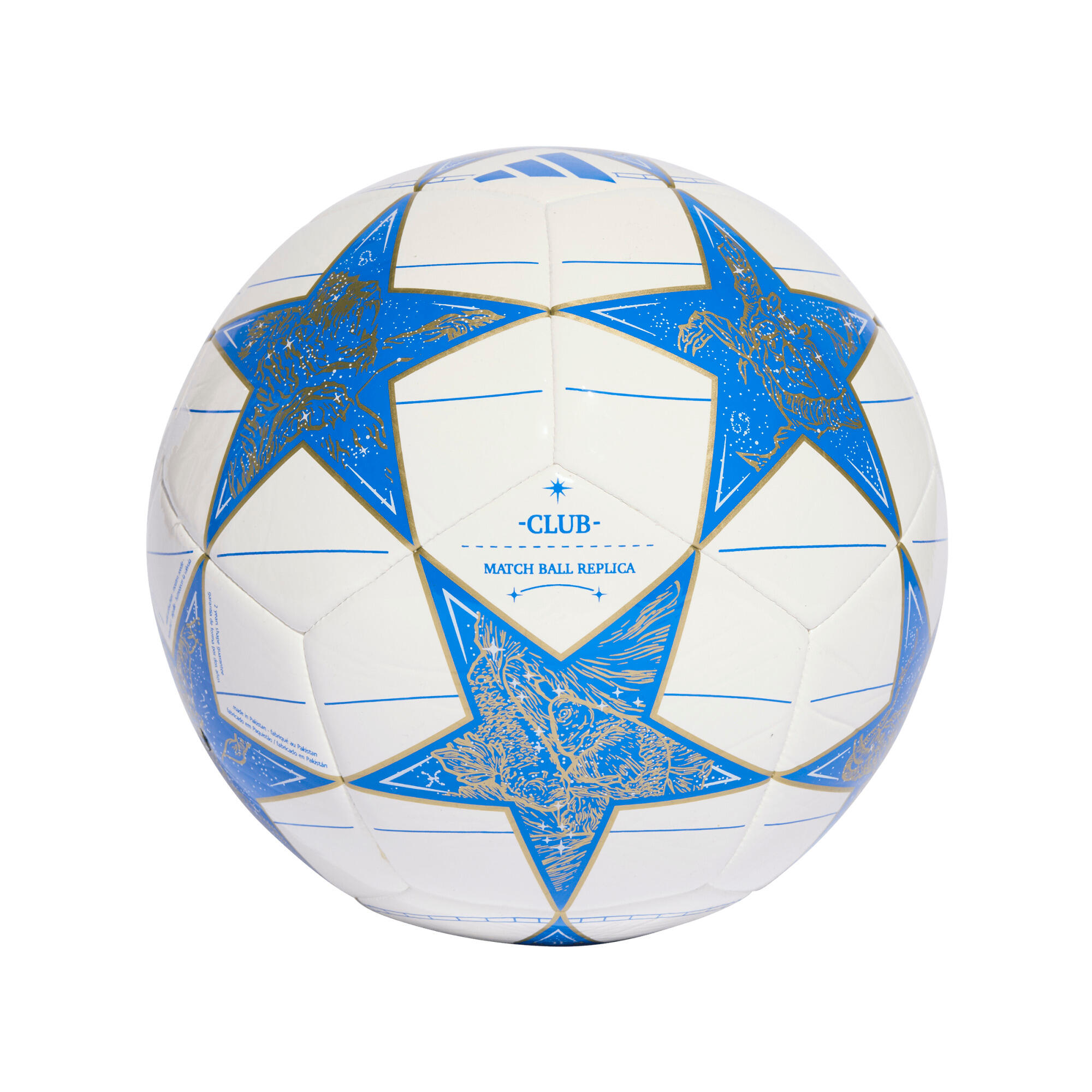 Uefa Champions League 2026 Club Voetbalbal Wit En Blauw Maat 4 5/7