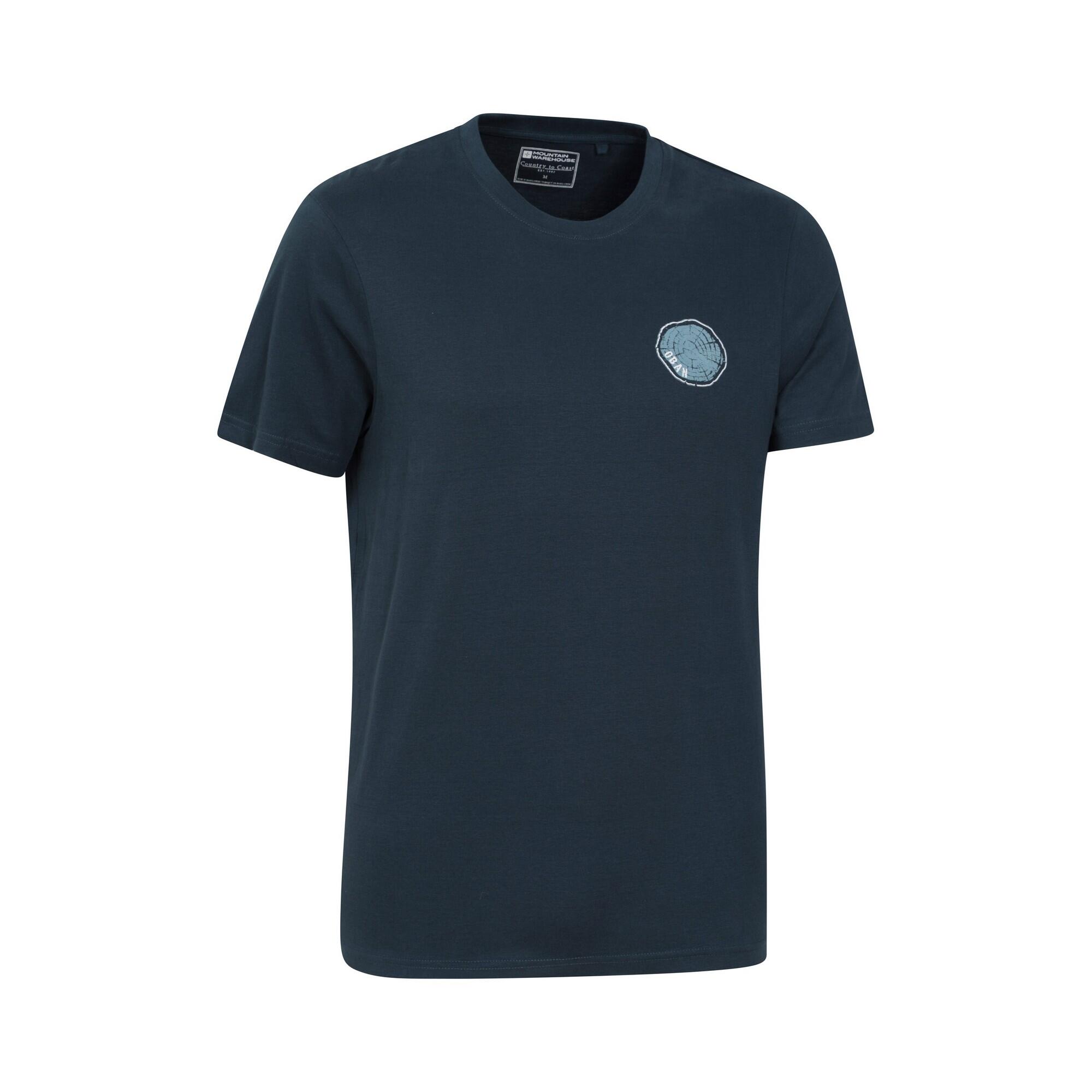 Tshirt OBAN Homme (Bleu Foncé) 4/4