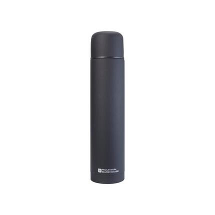 Thermosflasche, 1l Damen und Herren Schwarz