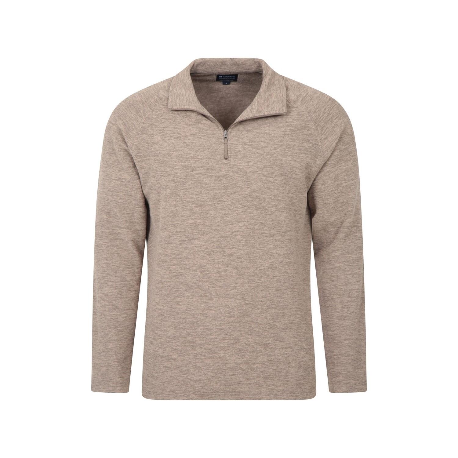 Haut Polaire SNOWDON Homme (Marron Clair) 3/4