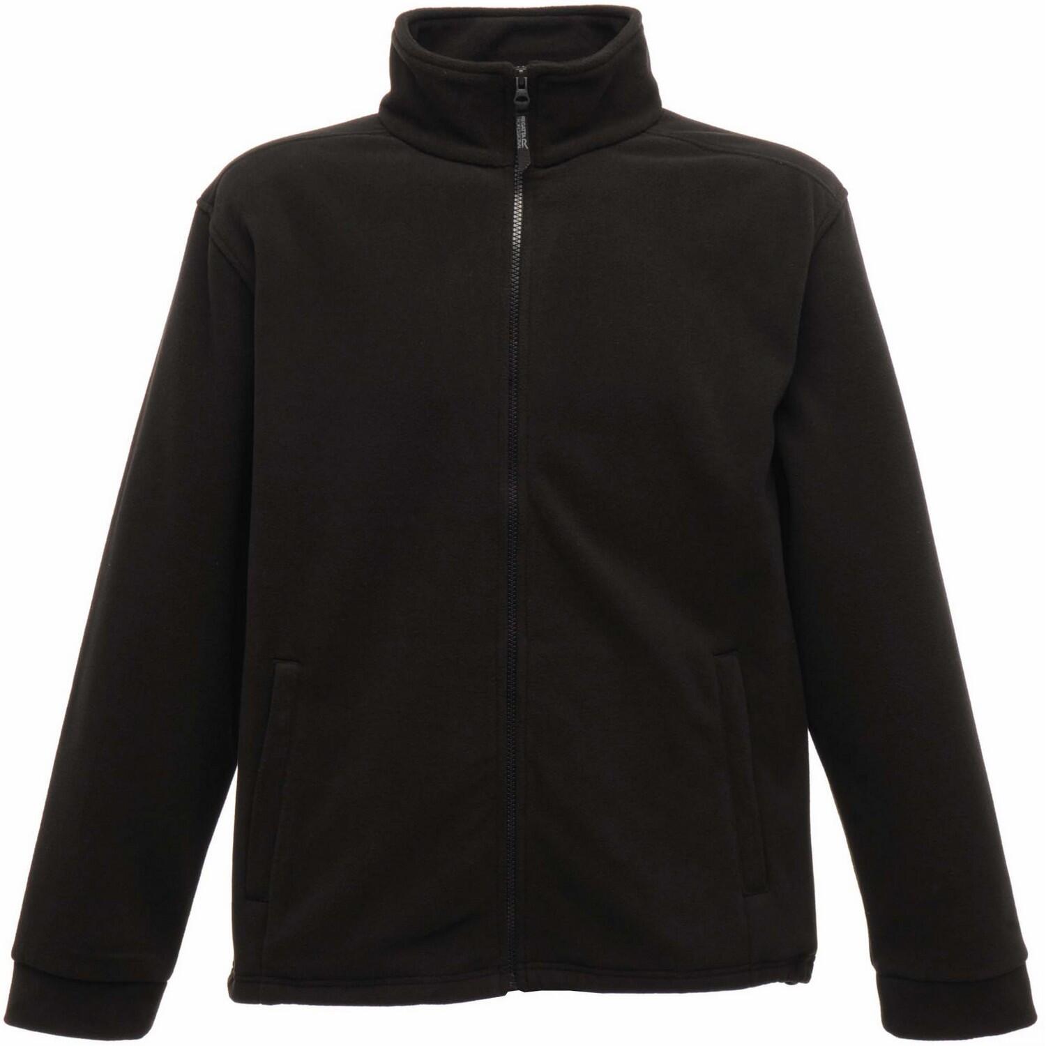 REGATTA Mens Full Zip Fleece Jacket (Black)