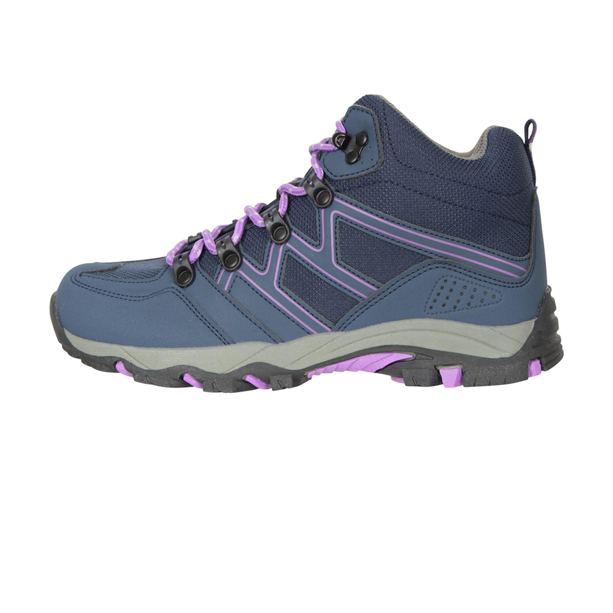 Wanderstiefel "Oscar" Kinder Violett 3/4