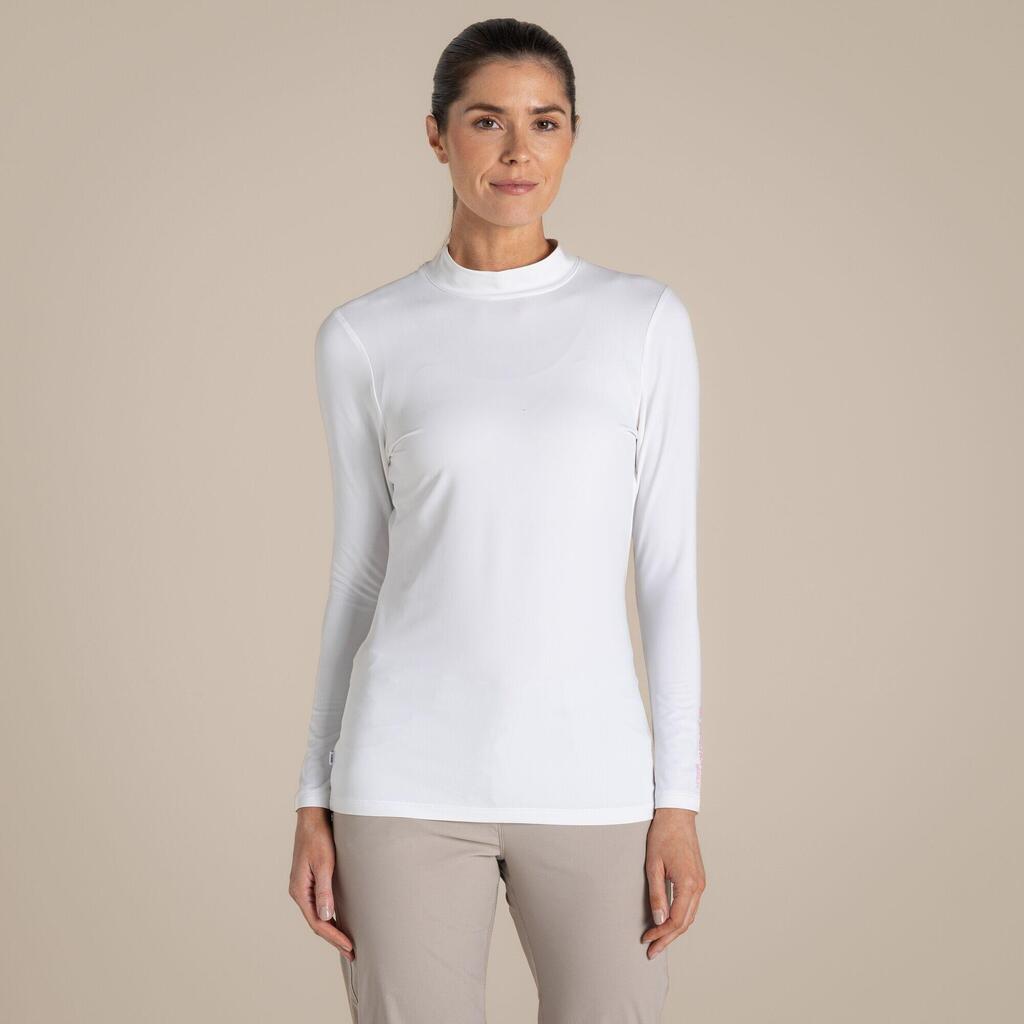Womens Golf NosiLife Long Sleeved Mock Neck Top