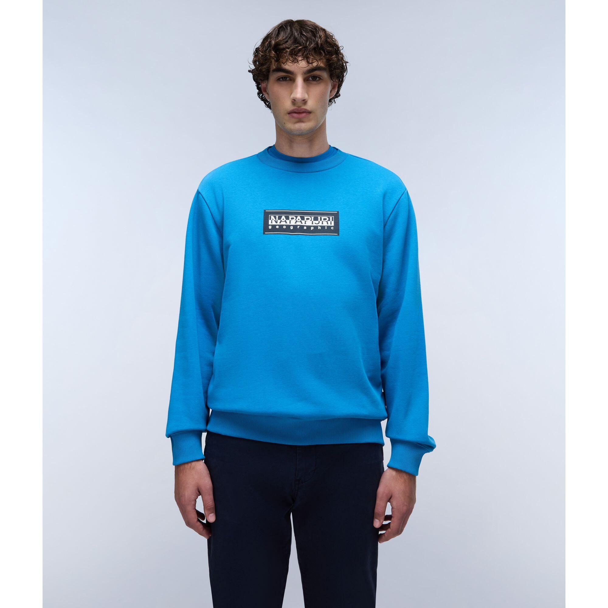 Sweatshirt col rond à logo Napapijri B-Box 3/5