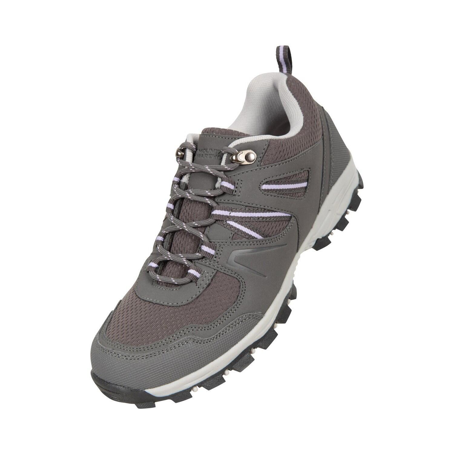 MOUNTAIN WAREHOUSE Womens/Ladies Mcleod Wide Walking Shoes (Grey)