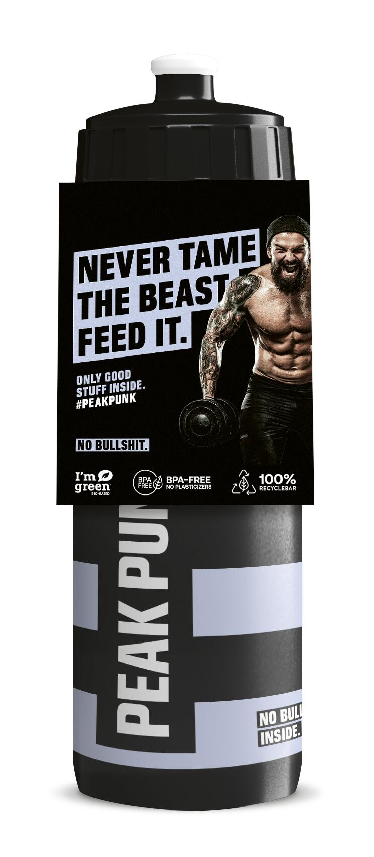 PEAK PUNK Biobased Sport Bottle - Arctic Blue, 750ml