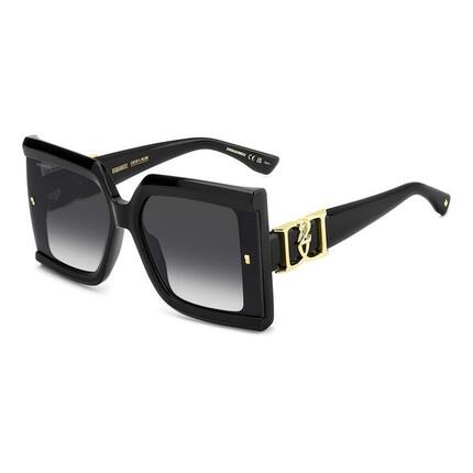 Zonnebril Dsquared2 D2 0185/G/S 086 van Acetaat Dames 64 mm