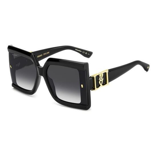 Zonnebril Dsquared2 D2 0185/G/S 807 van Acetaat Dames 64 mm