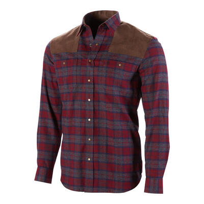 BROWNING Camicia da caccia Frederick Rossa Taglia 3XL
