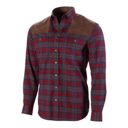 BROWNING Jägerhemd Frederick Rot Größe 2XL