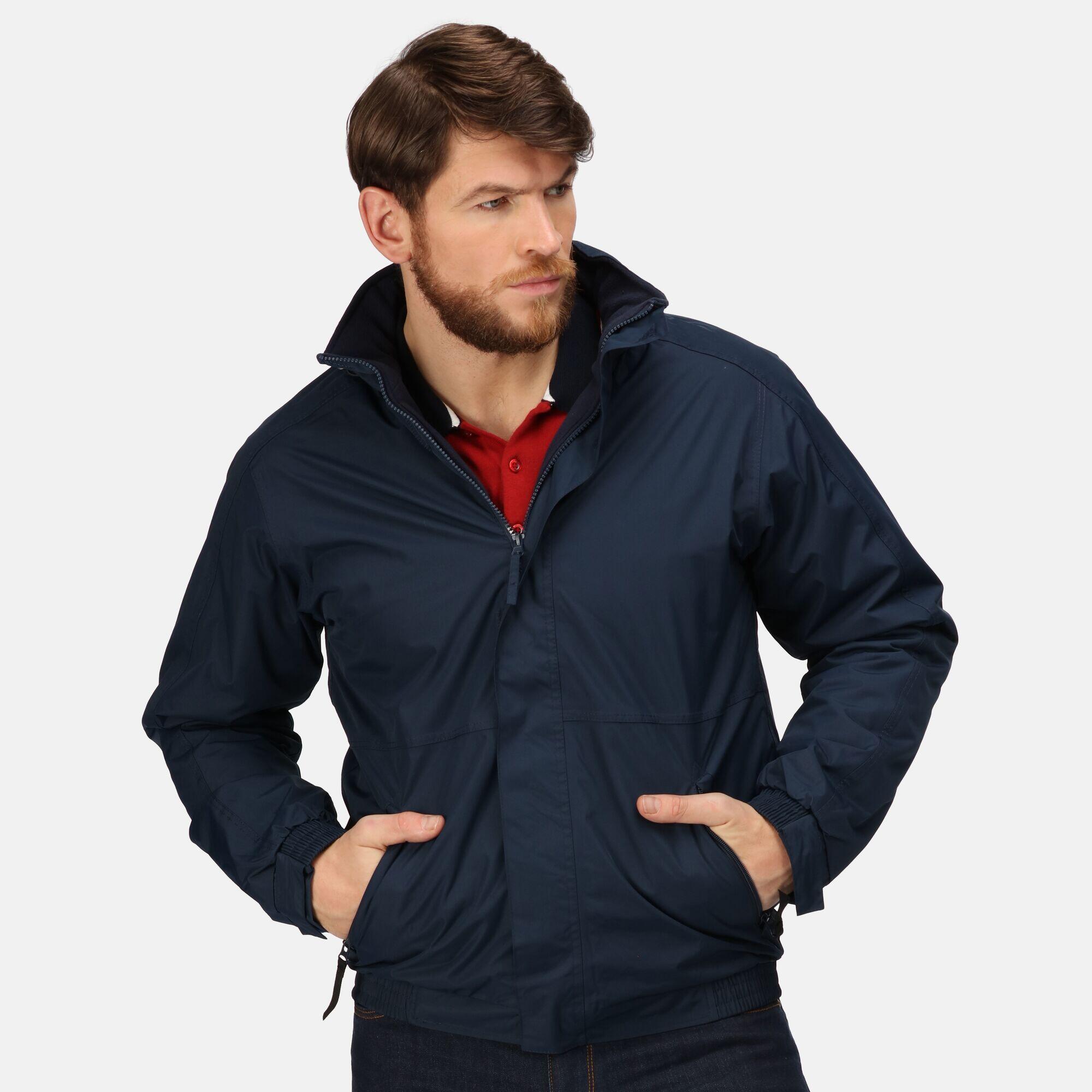 Dover Waterproof Windproof Jacket (ThermoGuard Insulation) (Navy/Navy) 4/5