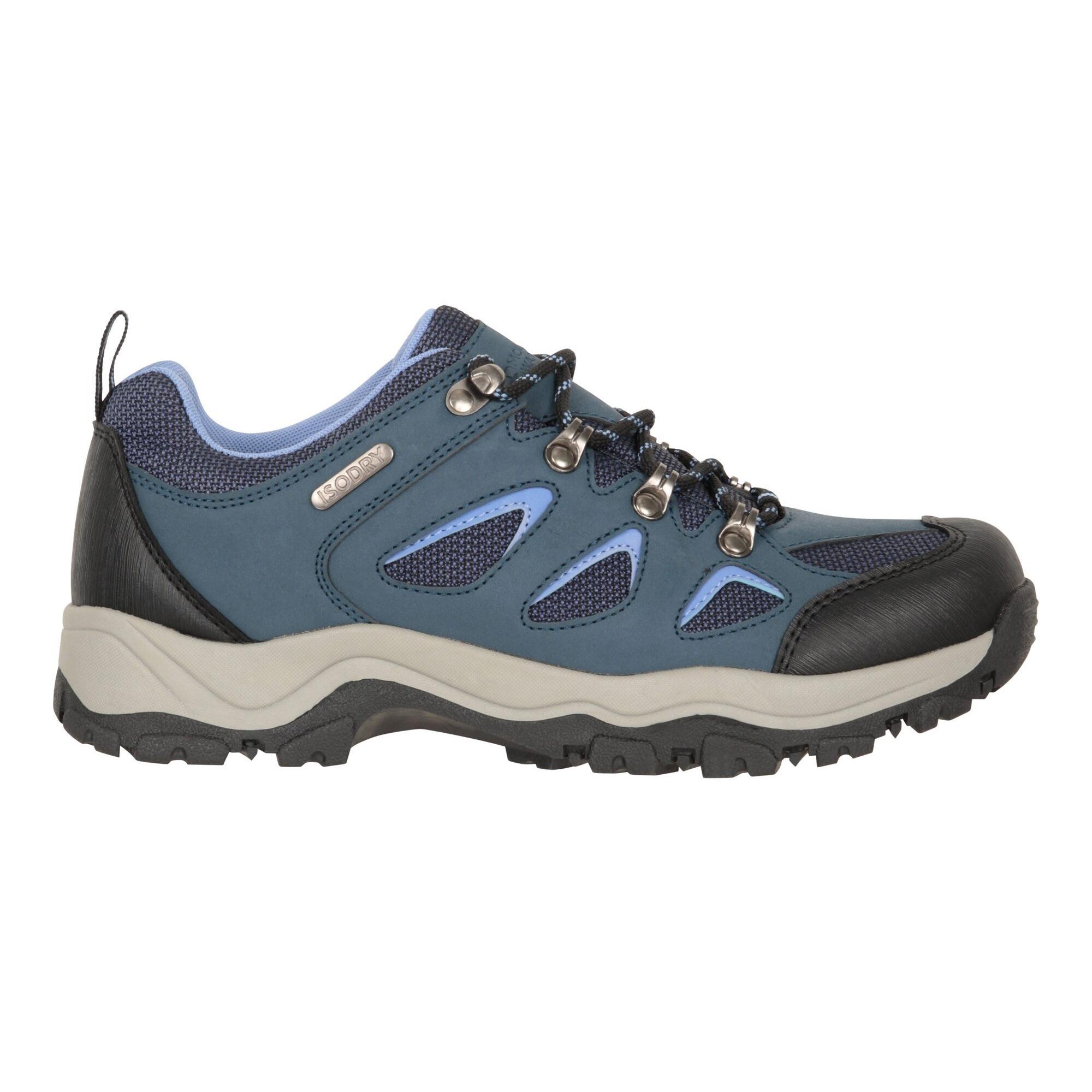 Wanderschuhe "Adventurer", Wasserfest Damen Marineblau 3/4