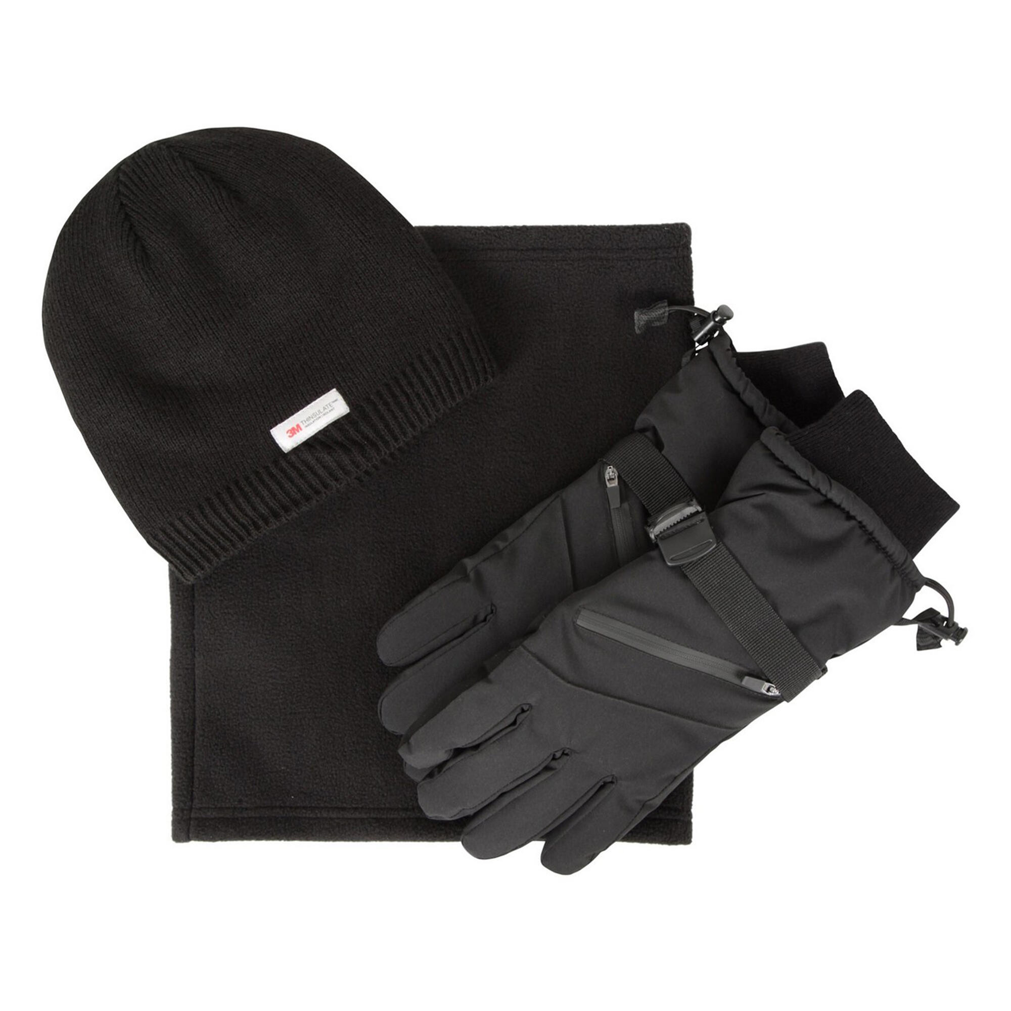 MOUNTAIN WAREHOUSE Set Di Accessori Per Lo Sci Uomo Mountain Warehouse Nero