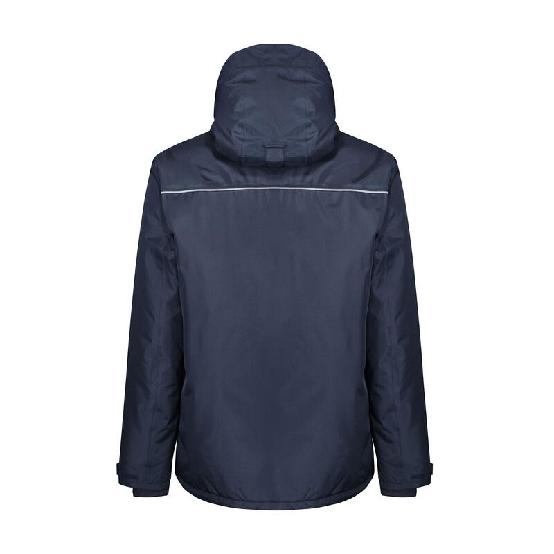 "Thermogen" Jacke, wasserfest Beheizt für Herren Marineblau/Orange