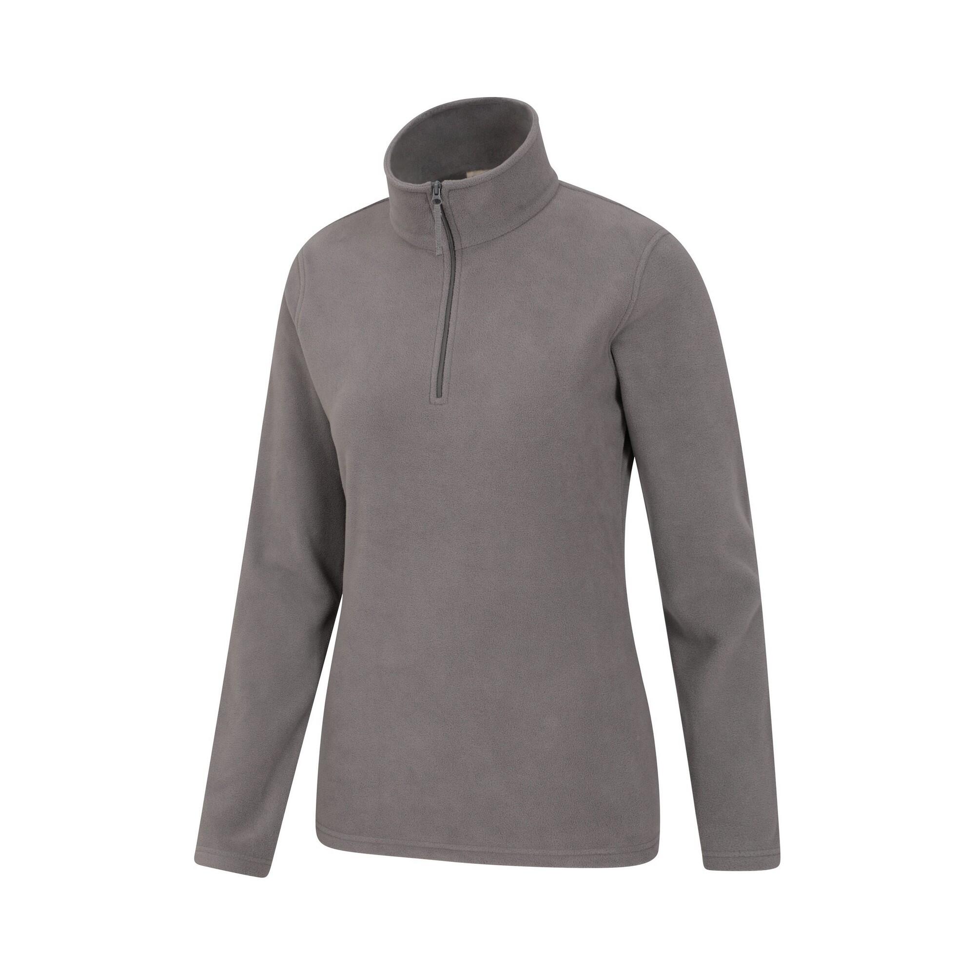 Womens/Ladies Camber II Fleece Top (Dark Grey) 3/4