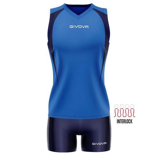 Set aus Tanktop und Shorts für Damen Givova