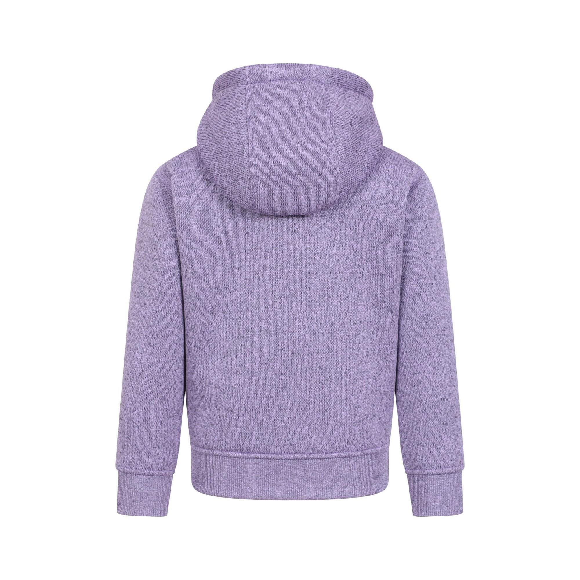 "Nevis" Kapuzenpullover für Kinder Flieder 2/4