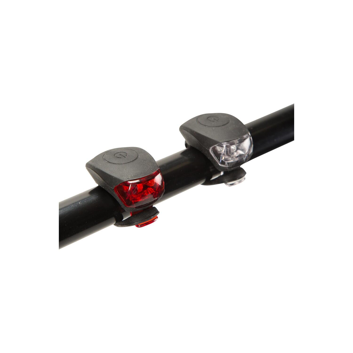 MOUNTAIN WAREHOUSE Luce Per Bici Misura Confezione 2 Mountain Warehouse Nero