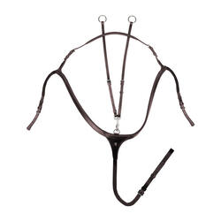 Collier de chasse pour cheval en cuir Waldhausen X-Line