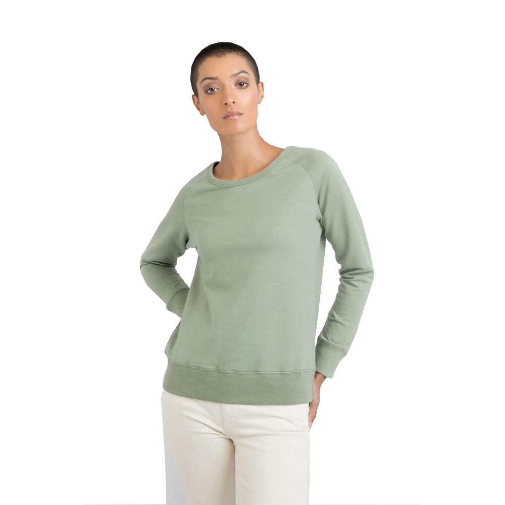 "Favourite" Sweatshirt für Damen Olive 2/2