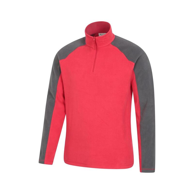 Pull Polaire Mountain Warehouse Homme - Taille XL - Rouge - 1/4 Zip - Excellent état