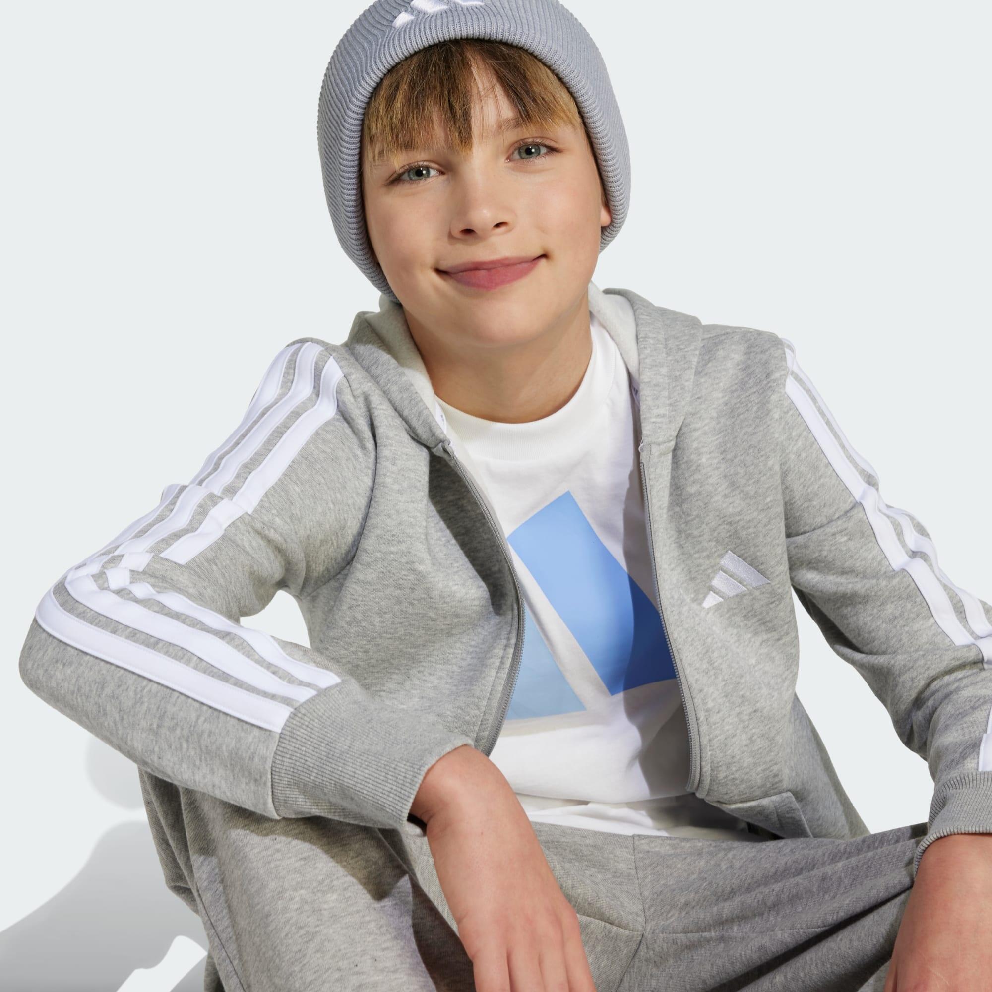 Veste à capuche entièrement zippée Essentials Enfants 7/7