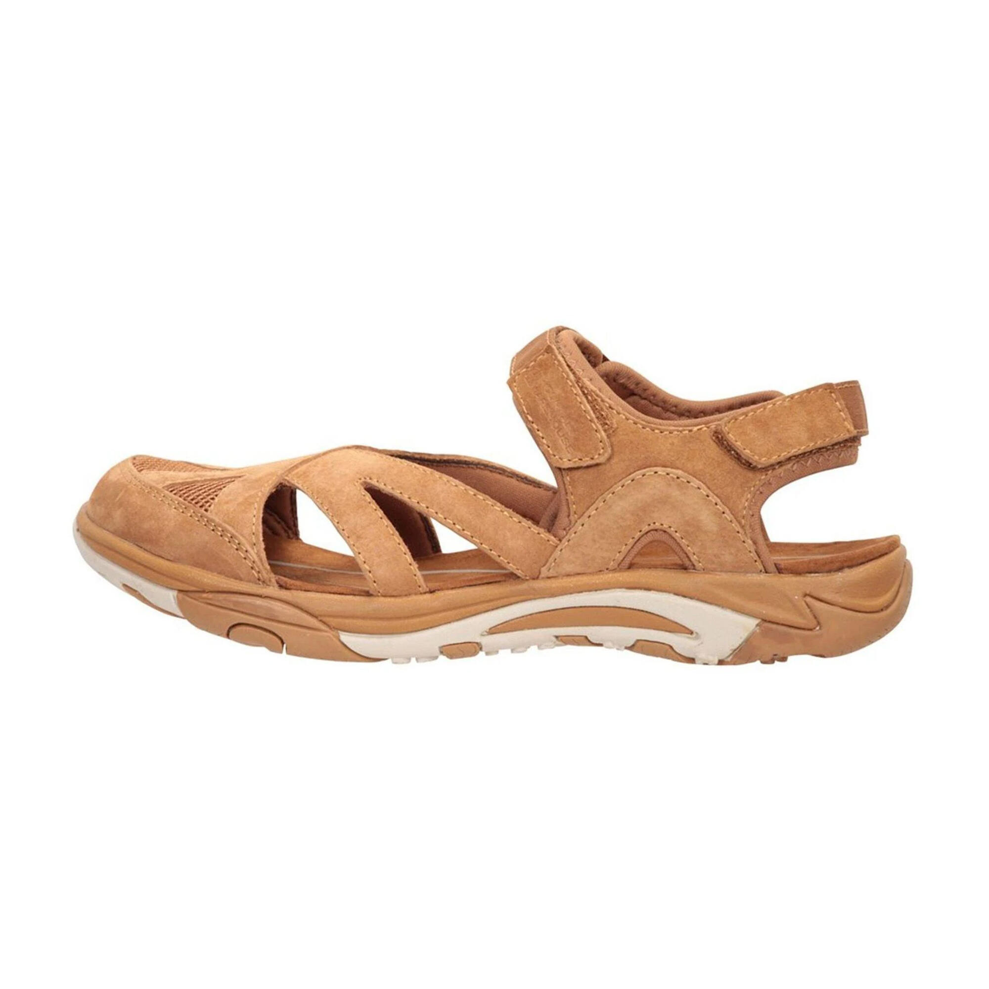 Sandalen "Sussex", WolverineWildleder Damen Braun 3/4