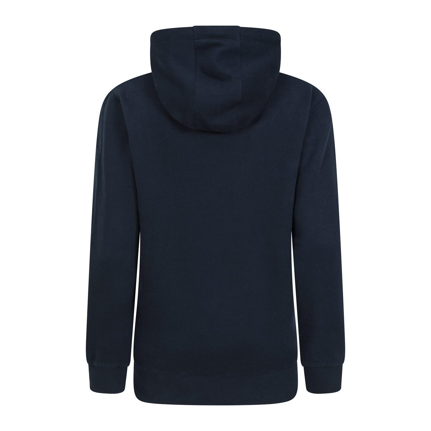 Womens/Ladies Poplar Regular Hoodie (Navy) 2/4